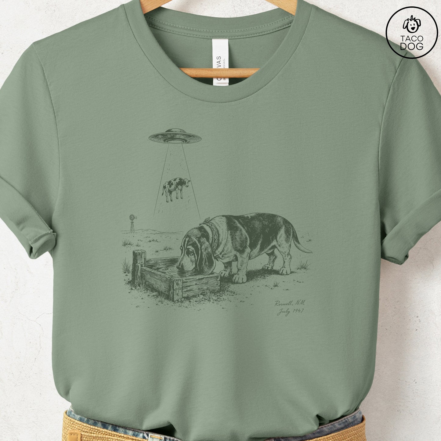 Basset Hound Roswell T-Shirt