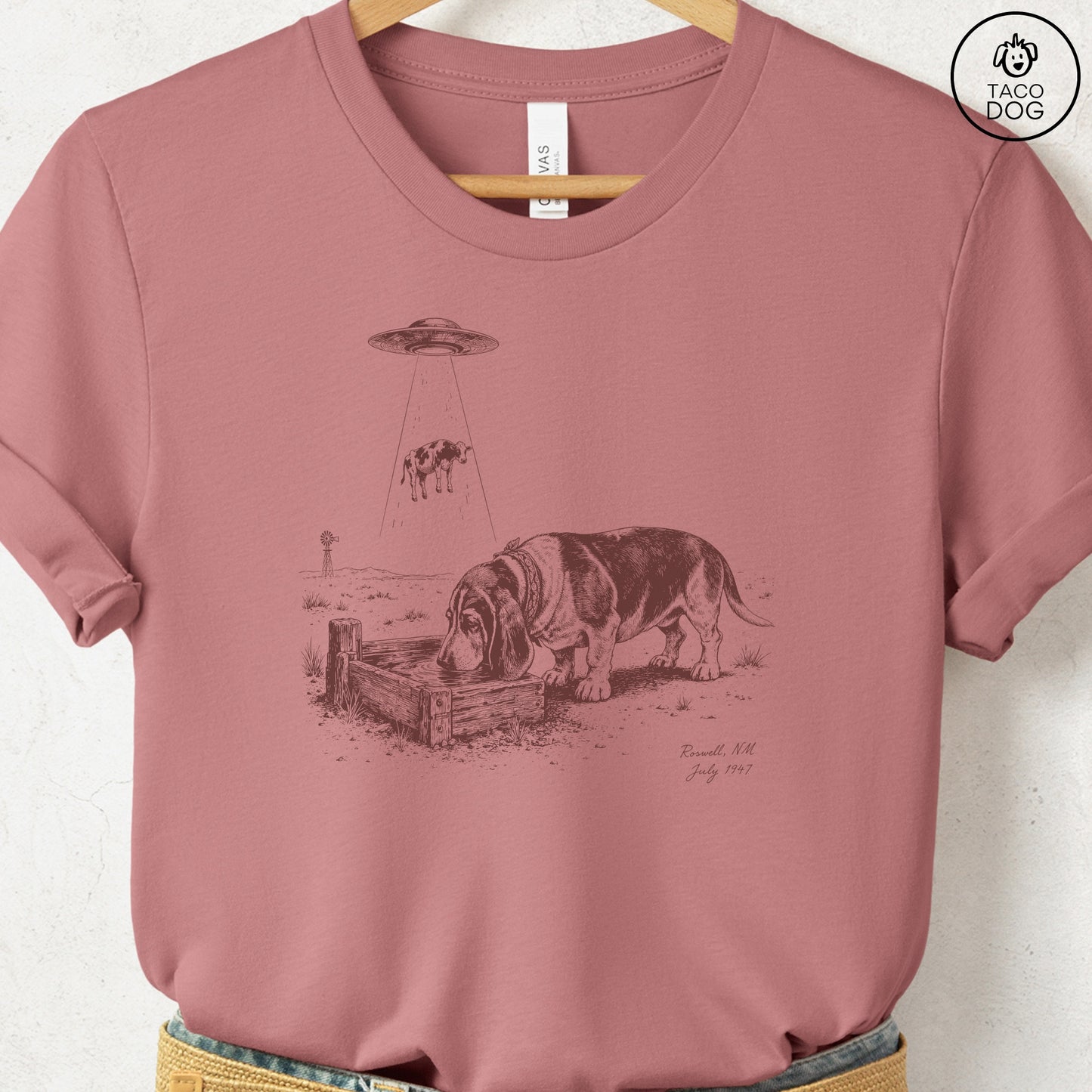 Basset Hound Roswell T-Shirt
