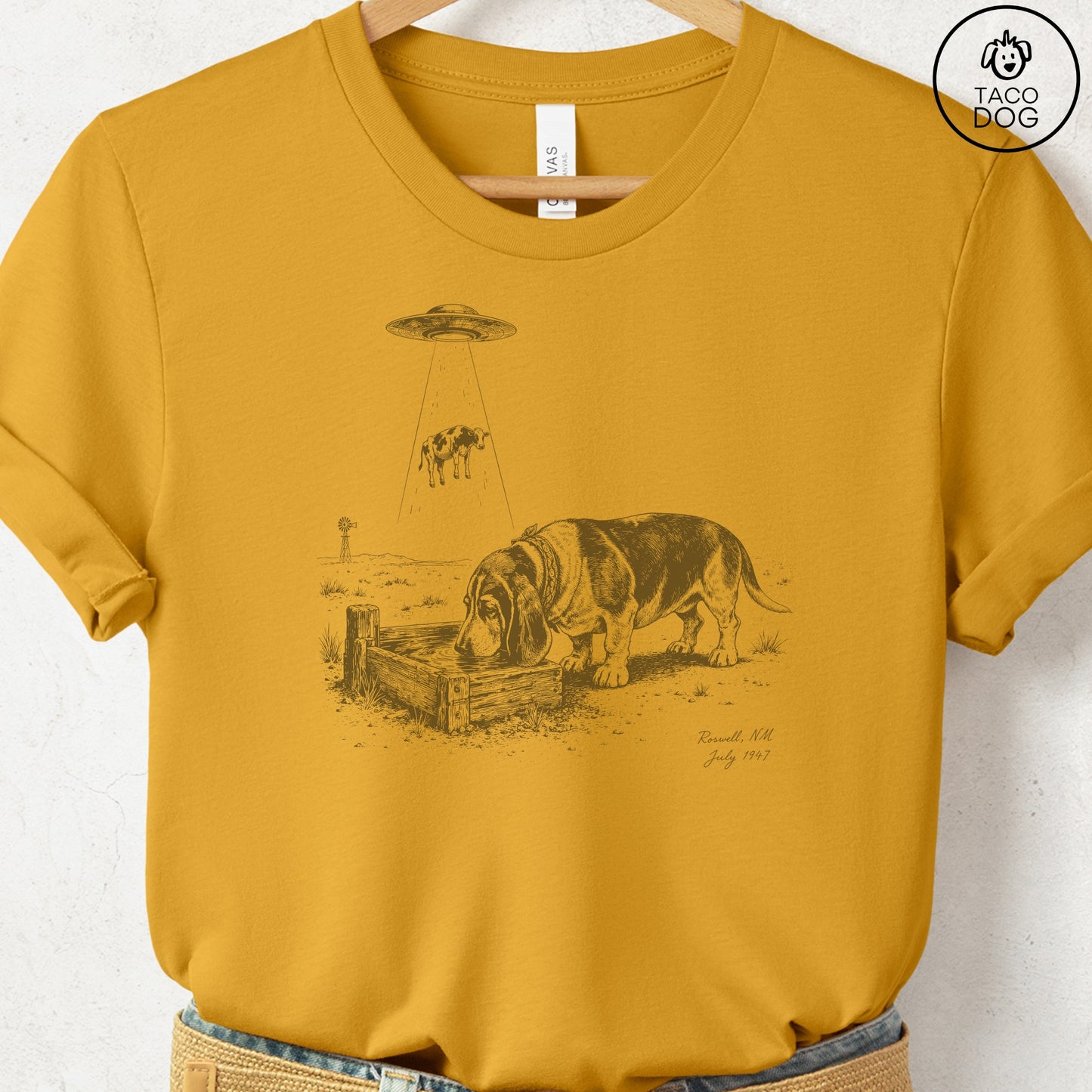 Basset Hound Roswell T-Shirt