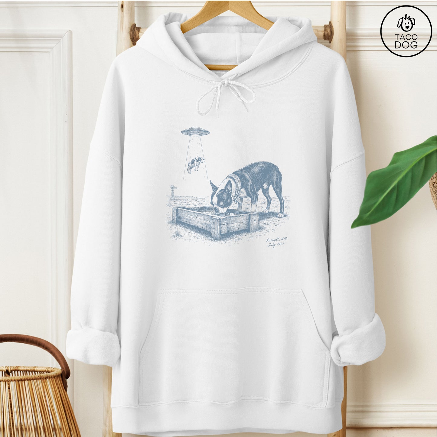 Boston Terrier Roswell Hoodie