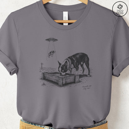 Boston Terrier Roswell T-Shirt