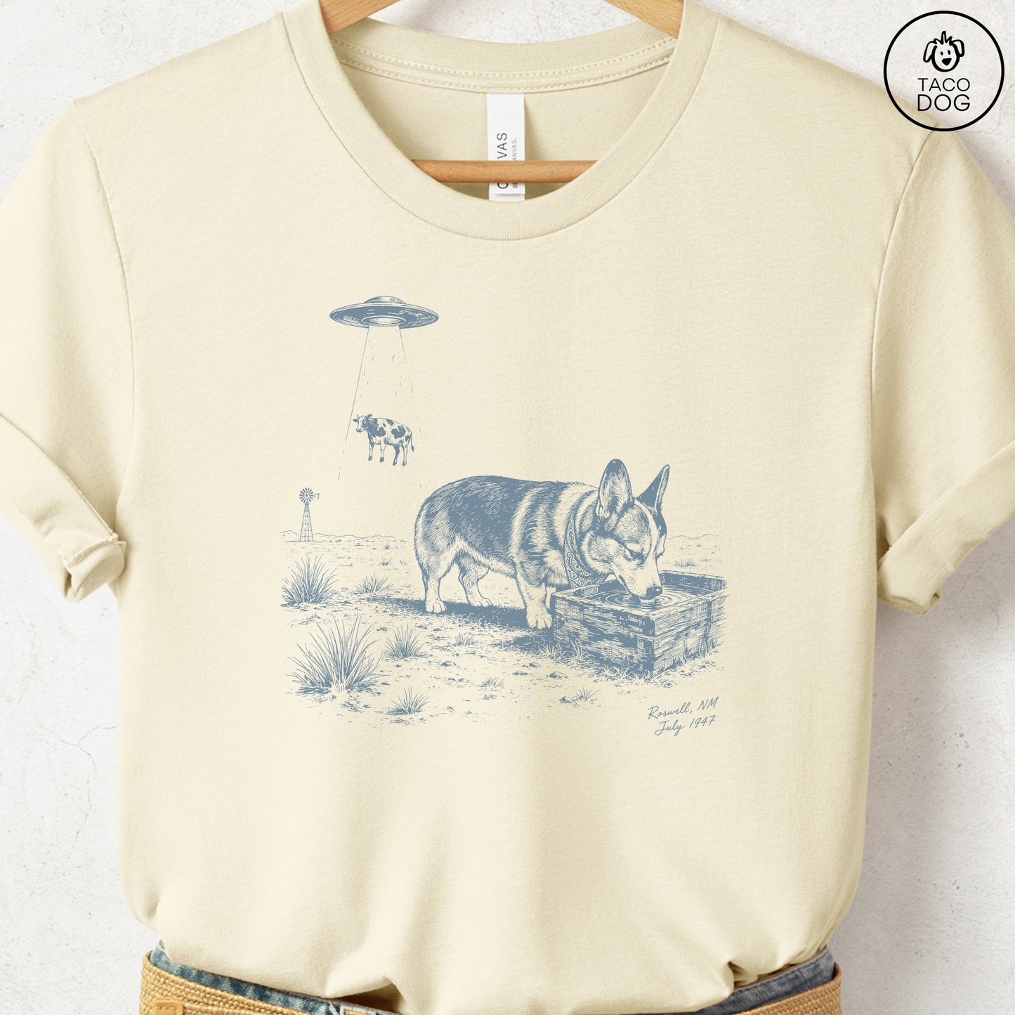 Corgi Roswell T-Shirt