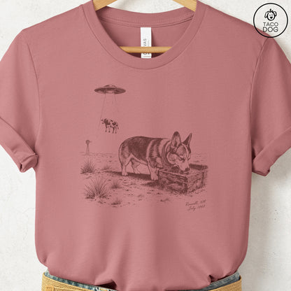 Corgi Roswell T-Shirt