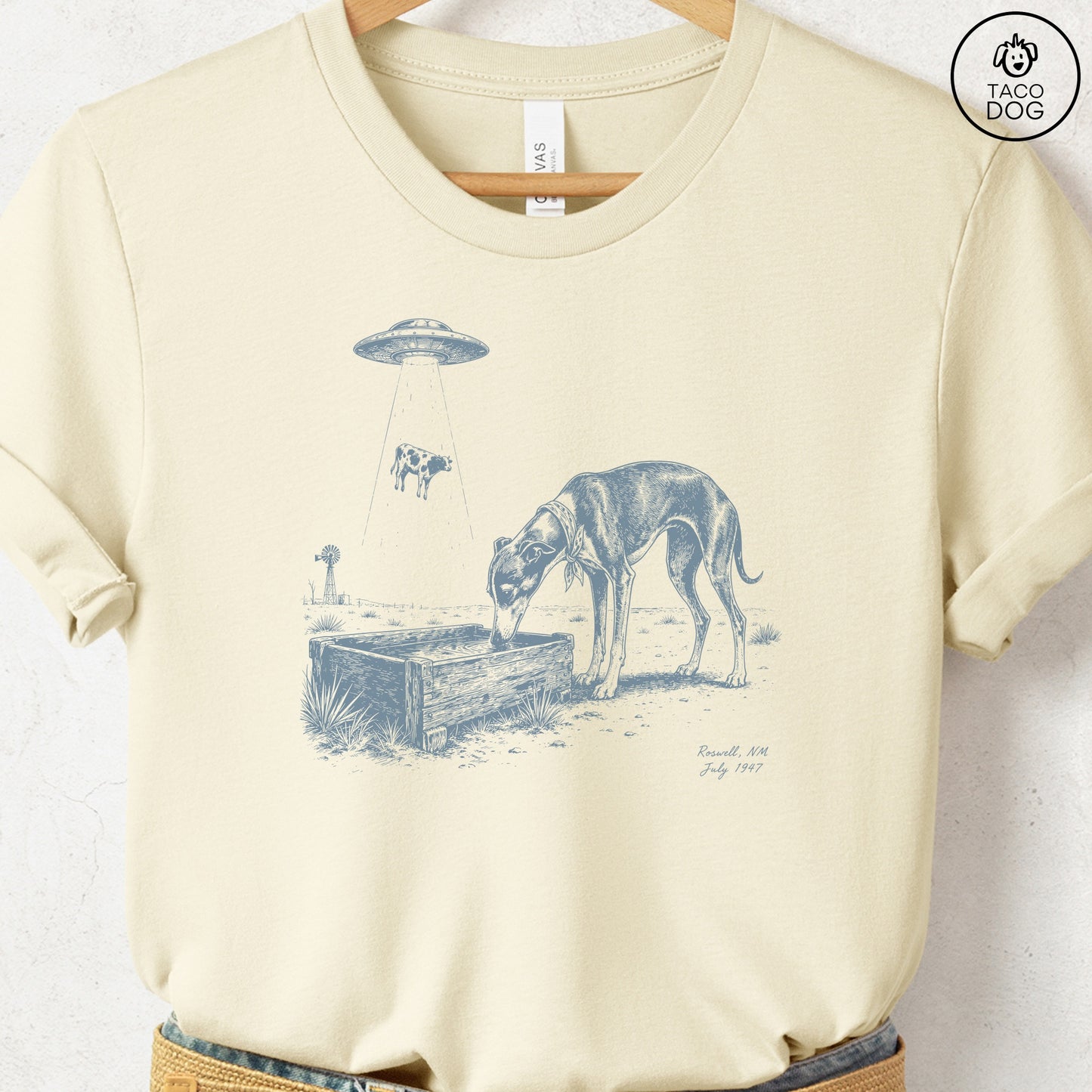 Italian Greyhound Whippet Roswell T-Shirt