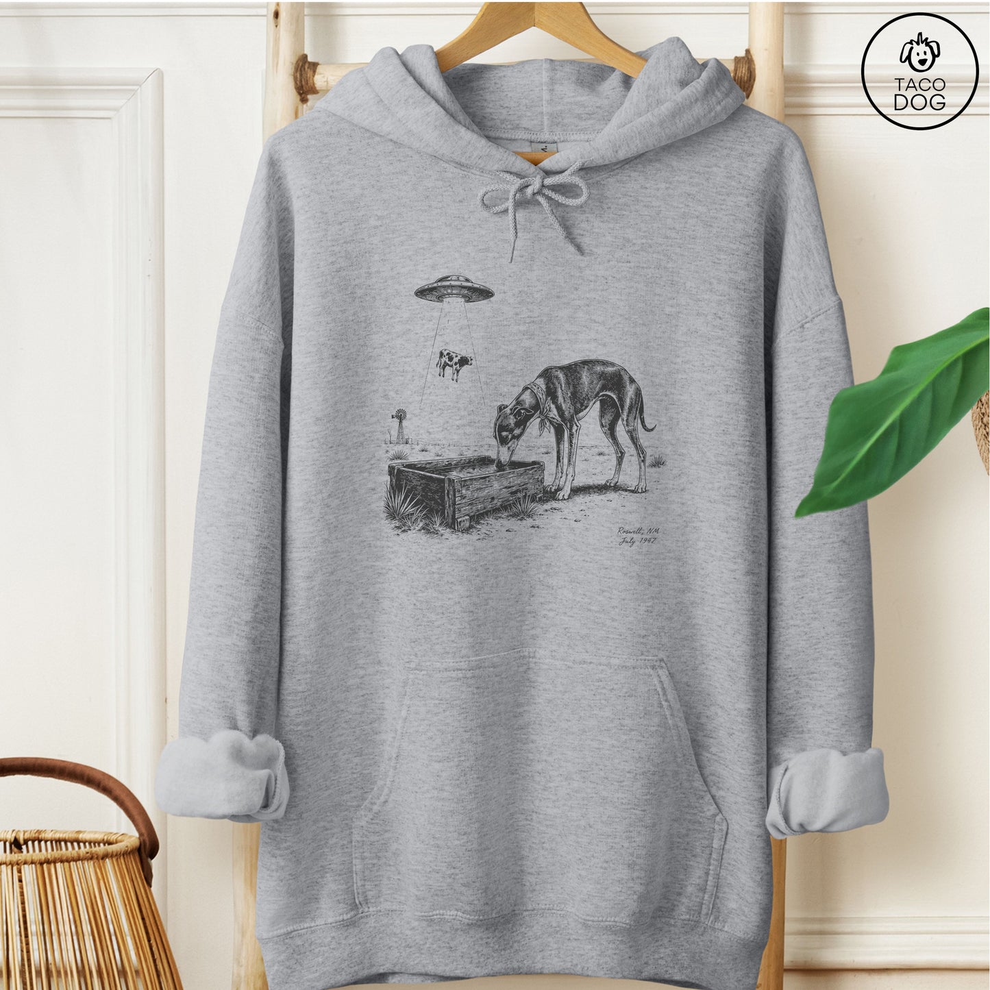 Italian Greyhound Whippet Roswell Hoodie
