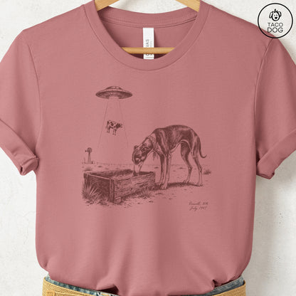 Italian Greyhound Whippet Roswell T-Shirt