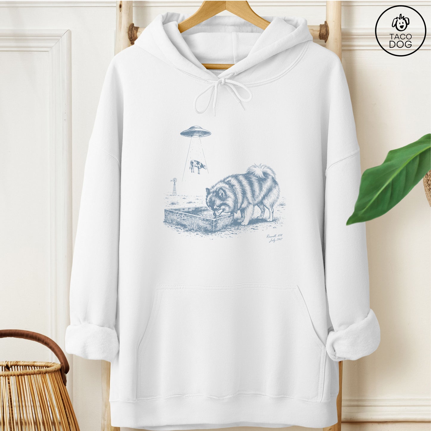 Pomeranian Roswell Hoodie