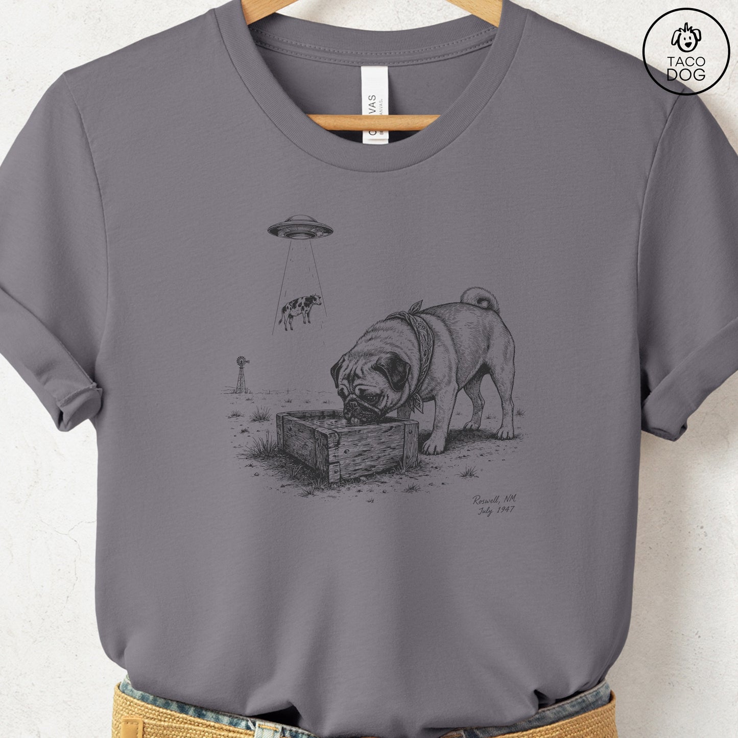 Pug Roswell T-Shirt