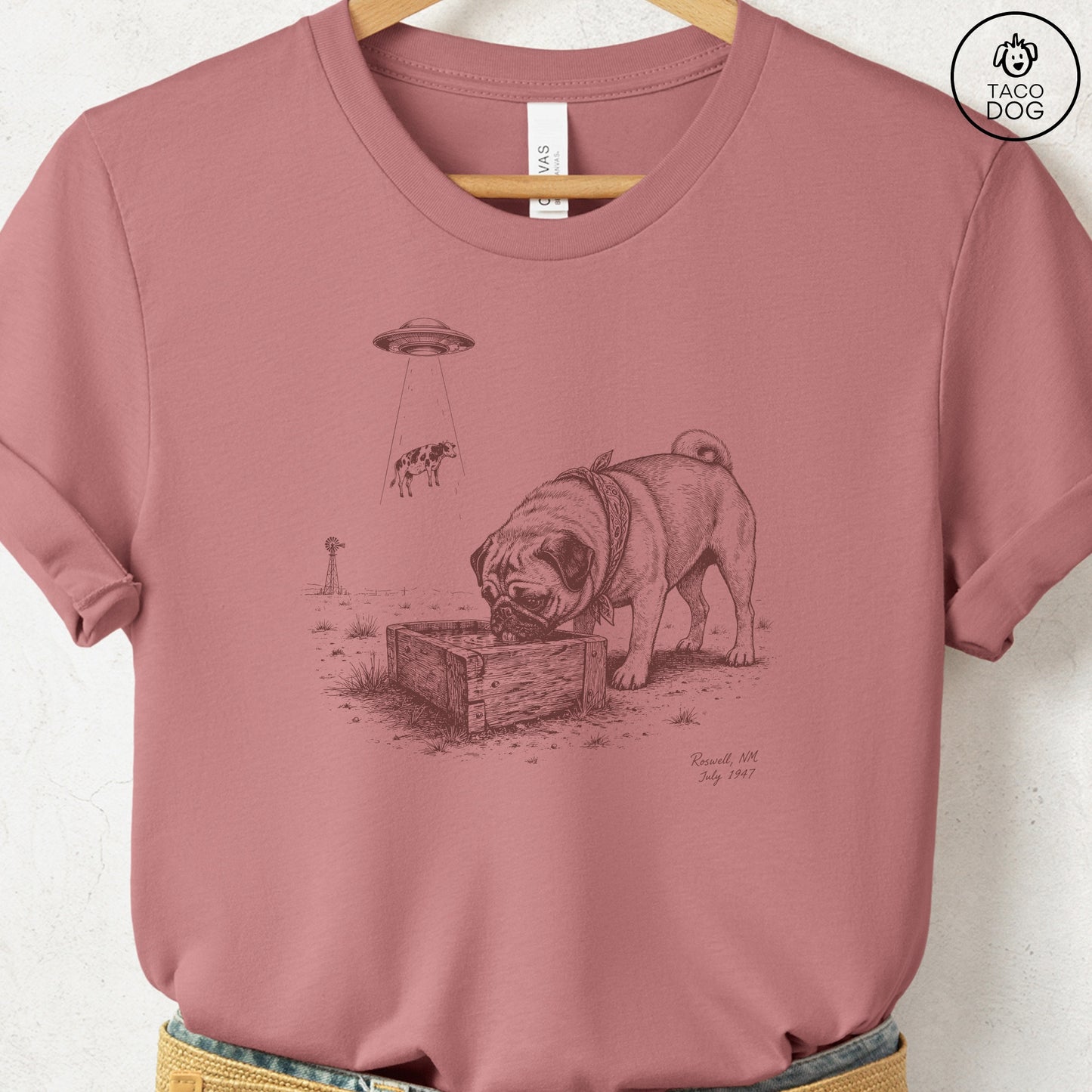 Pug Roswell T-Shirt