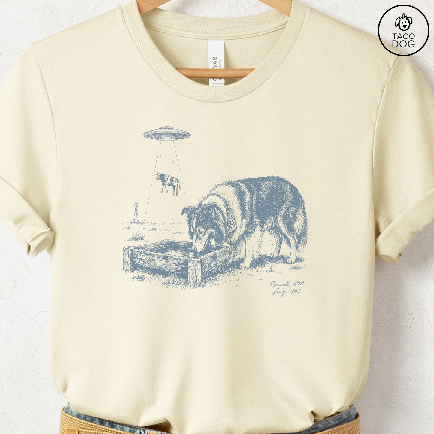 Shetland Sheepdog Roswell T-Shirt