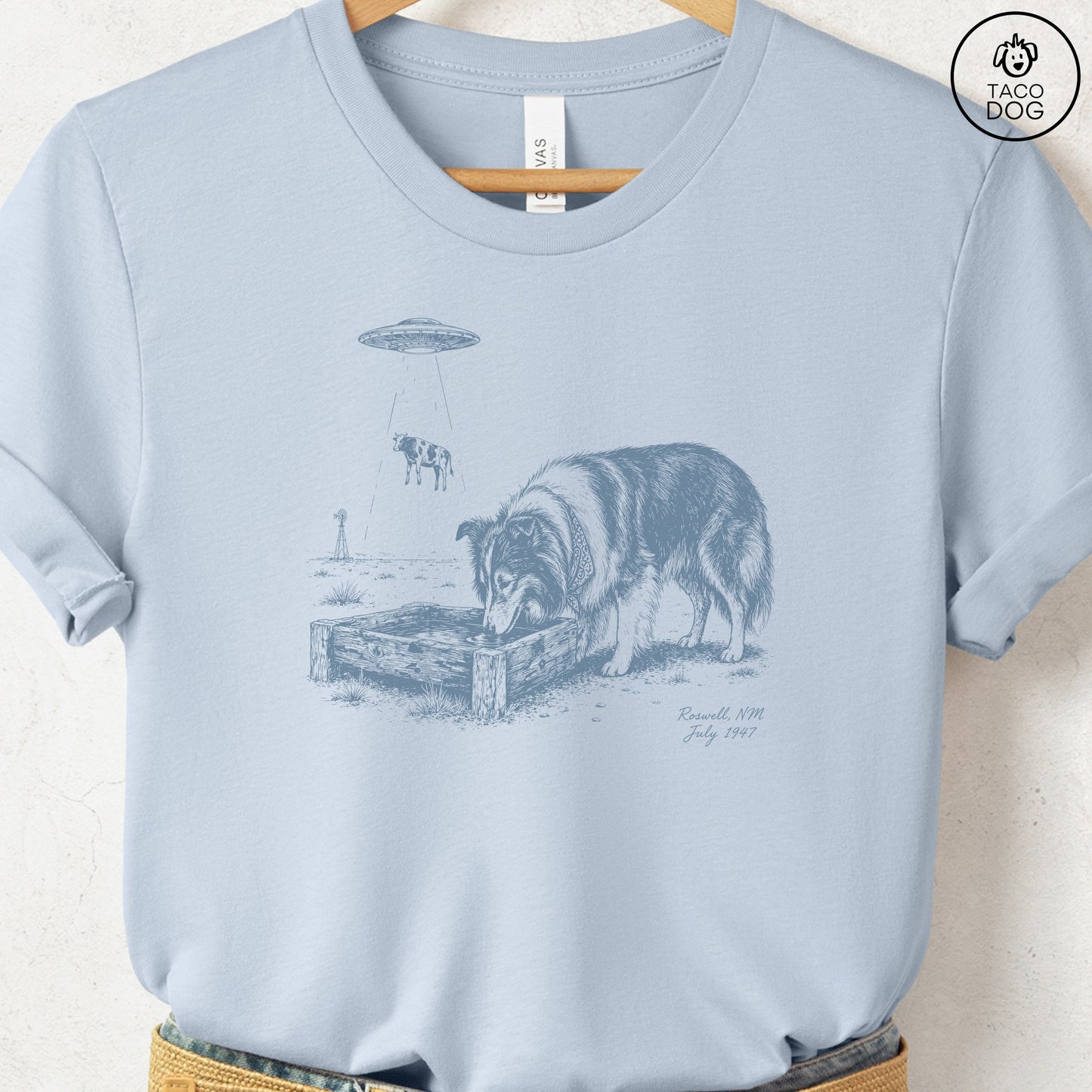 Shetland Sheepdog Roswell T-Shirt