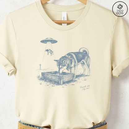 Shiba Inu Roswell T-Shirt