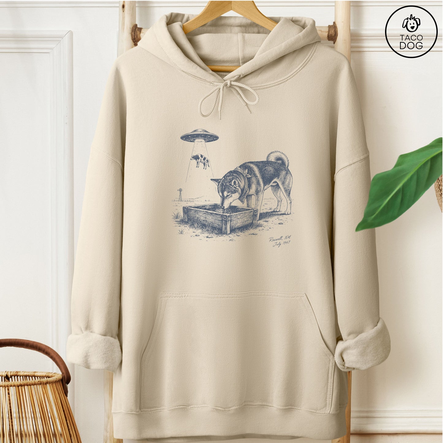 Shiba Inu Roswell Hoodie
