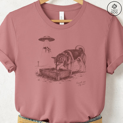 Shiba Inu Roswell T-Shirt