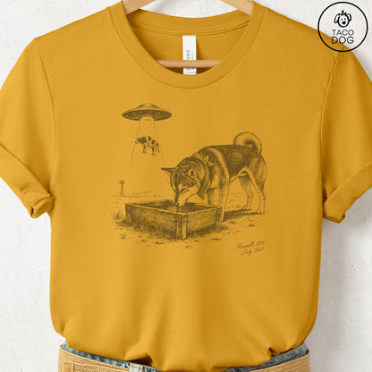 Shiba Inu Roswell T-Shirt