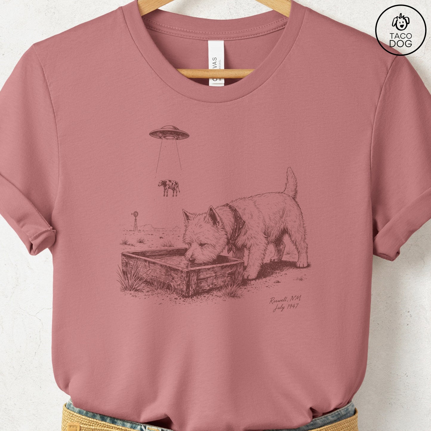Westie Roswell T-Shirt