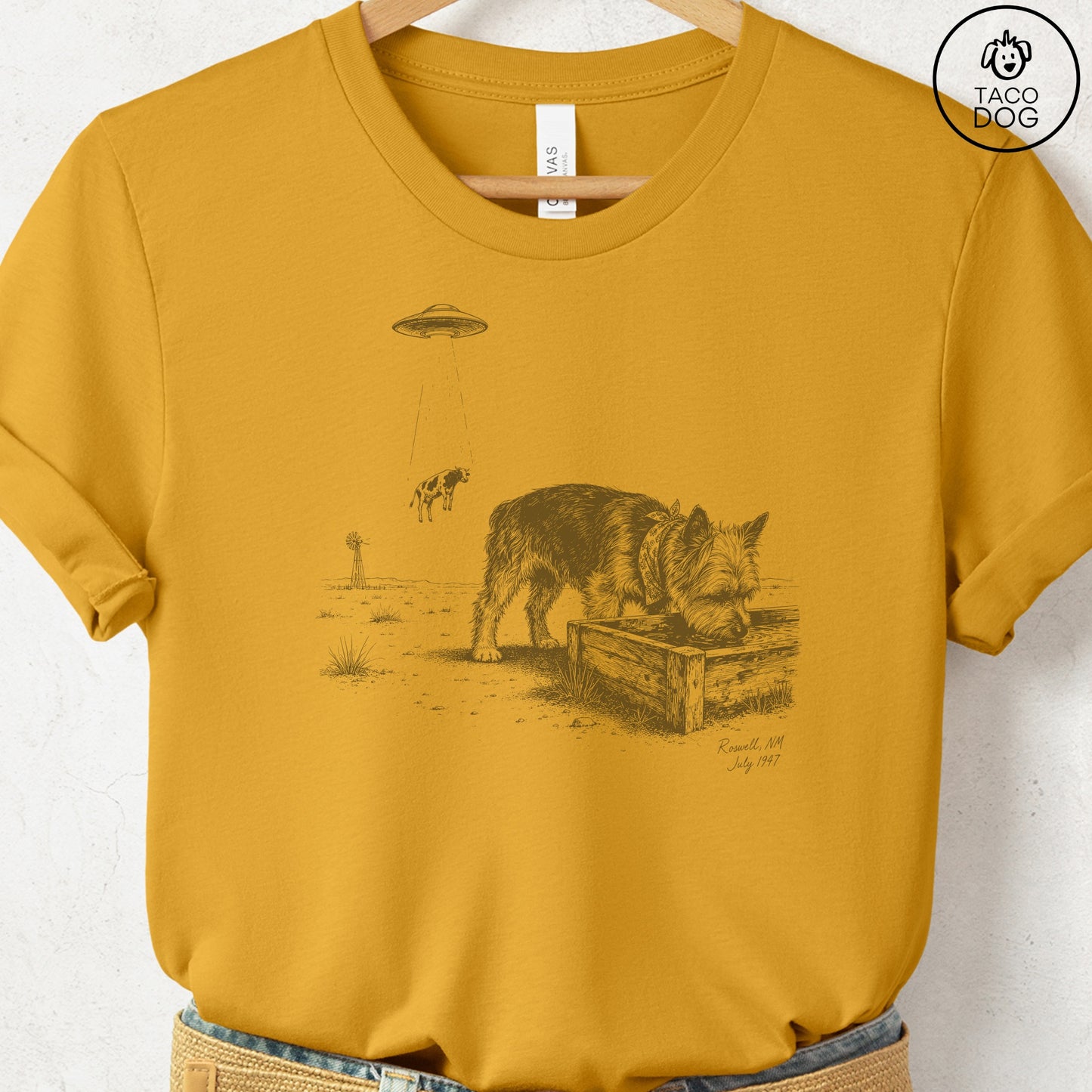Yorkshire Terrier Yorkie Roswell T-Shirt