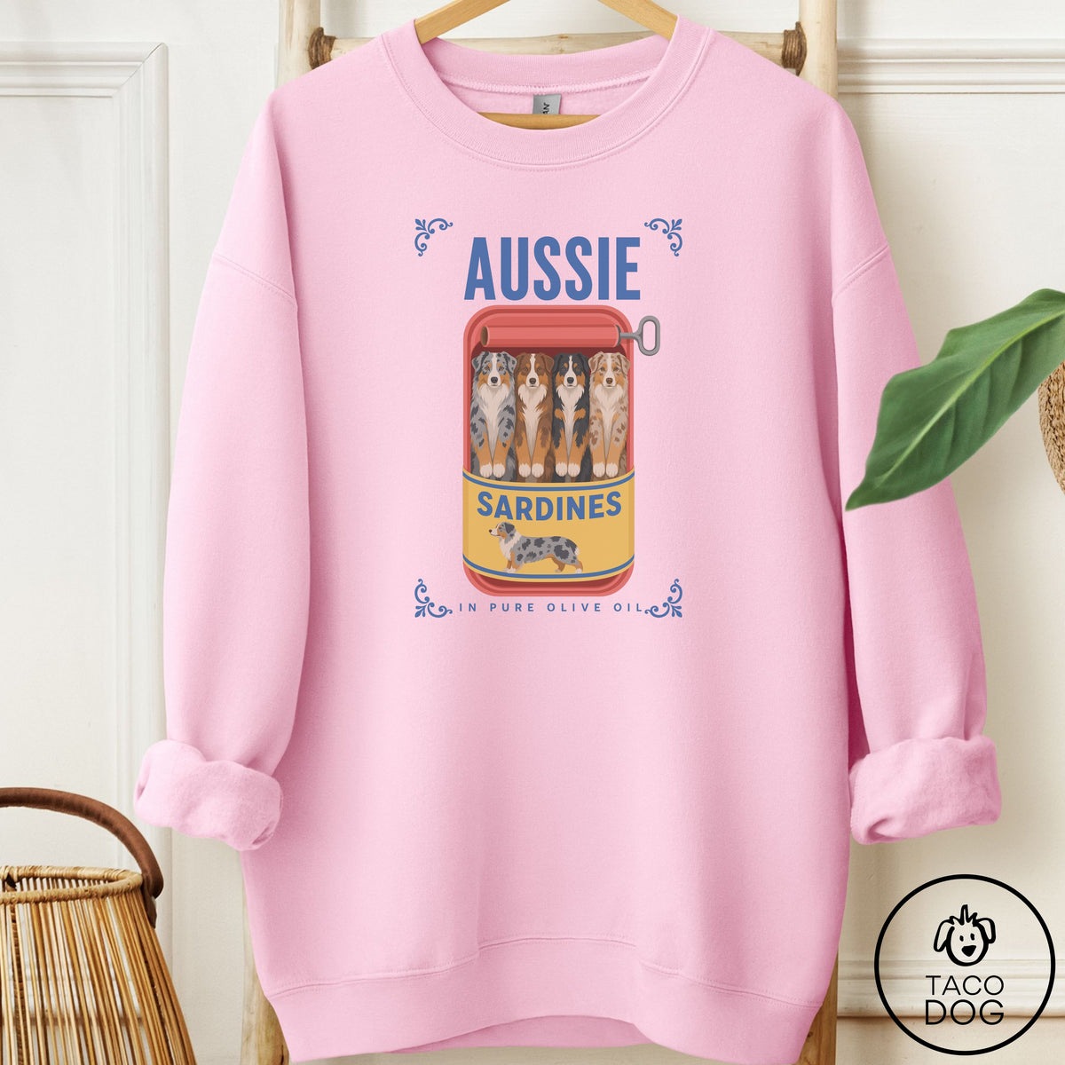 Australian Shepherd Sardines Sweatshirt