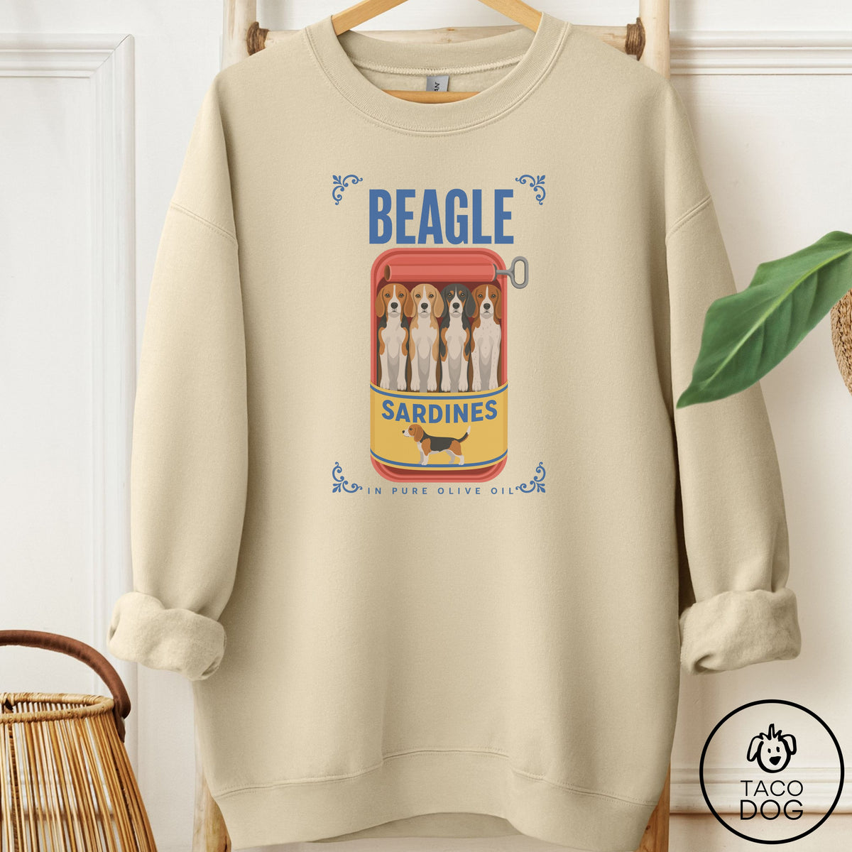Beagle Sardines Sweatshirt