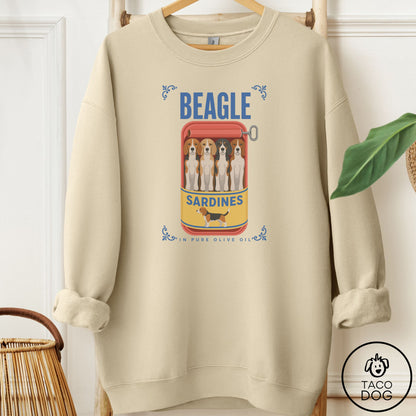 Beagle Sardines Sweatshirt