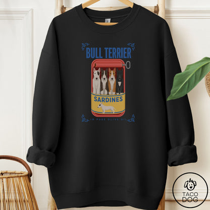 Bull Terrier Sardines Sweatshirt