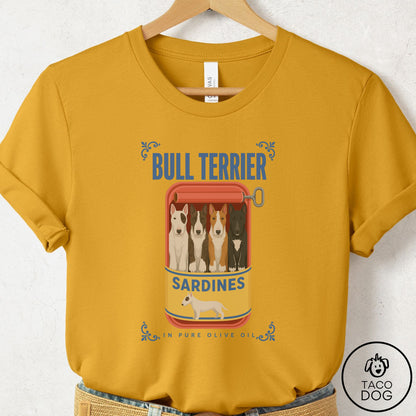Bull Terrier Sardines T-Shirt