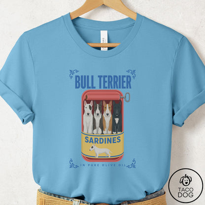 Bull Terrier Sardines T-Shirt