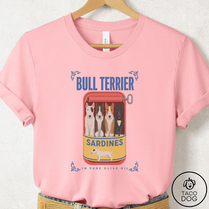 Bull Terrier Sardines T-Shirt