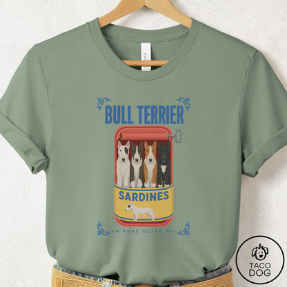 Bull Terrier Sardines T-Shirt