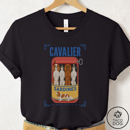 Cavalier King Charles Spaniel Sardines T-Shirt