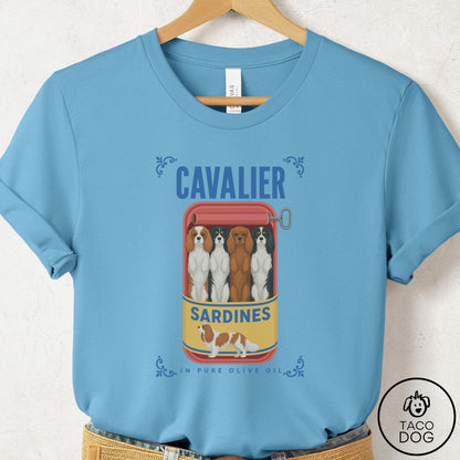 Cavalier King Charles Spaniel Sardines T-Shirt