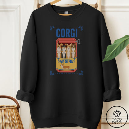 Corgi Sardines Sweatshirt
