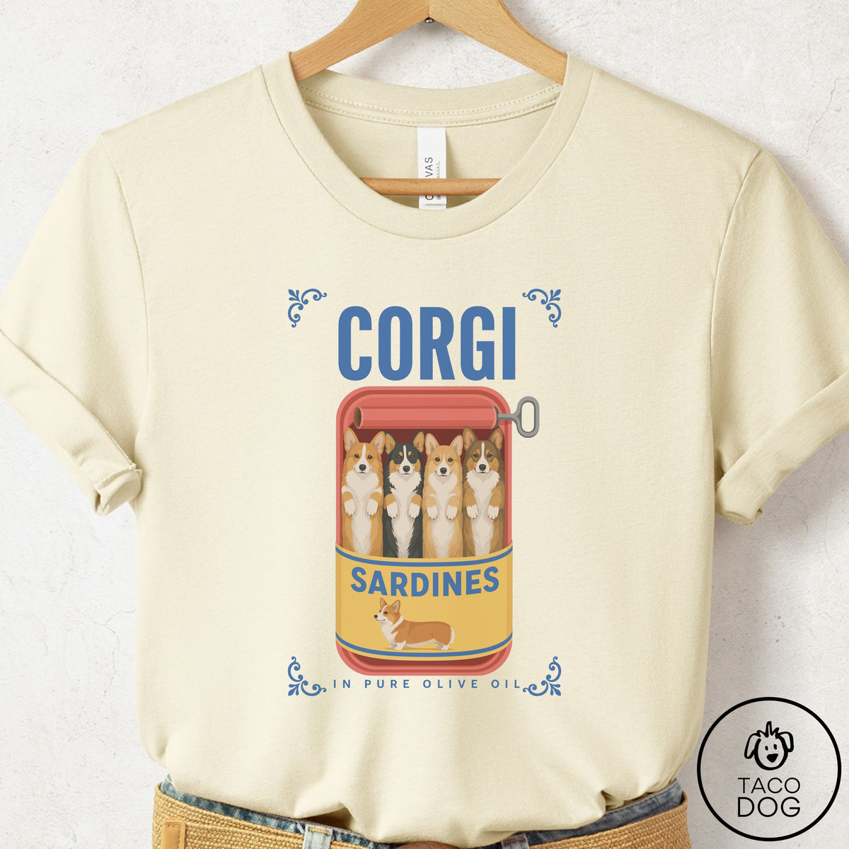 Corgi Sardines T-Shirt
