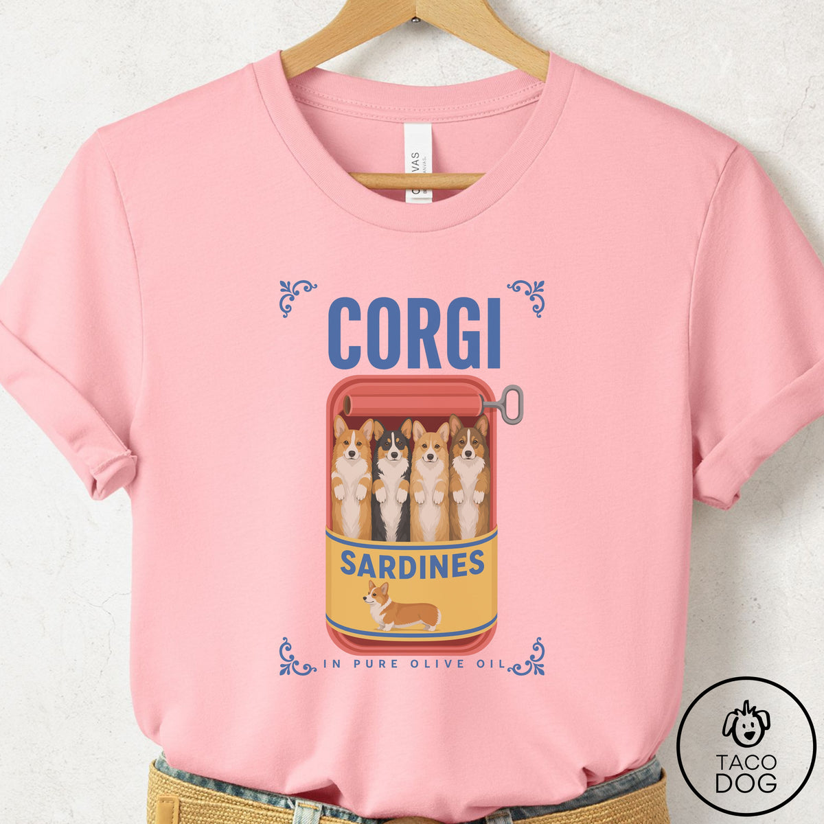 Corgi Sardines T-Shirt