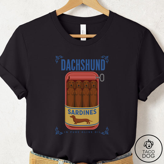 Dachshund Sardines T-Shirt