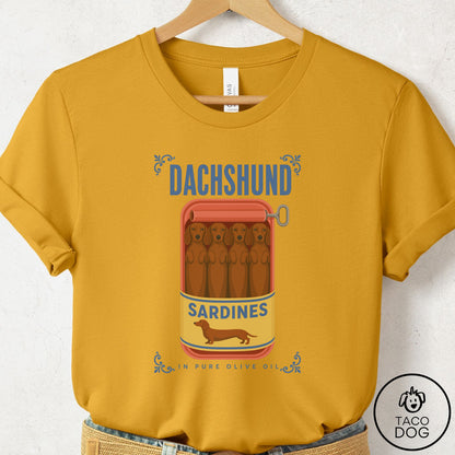 Dachshund Sardines T-Shirt