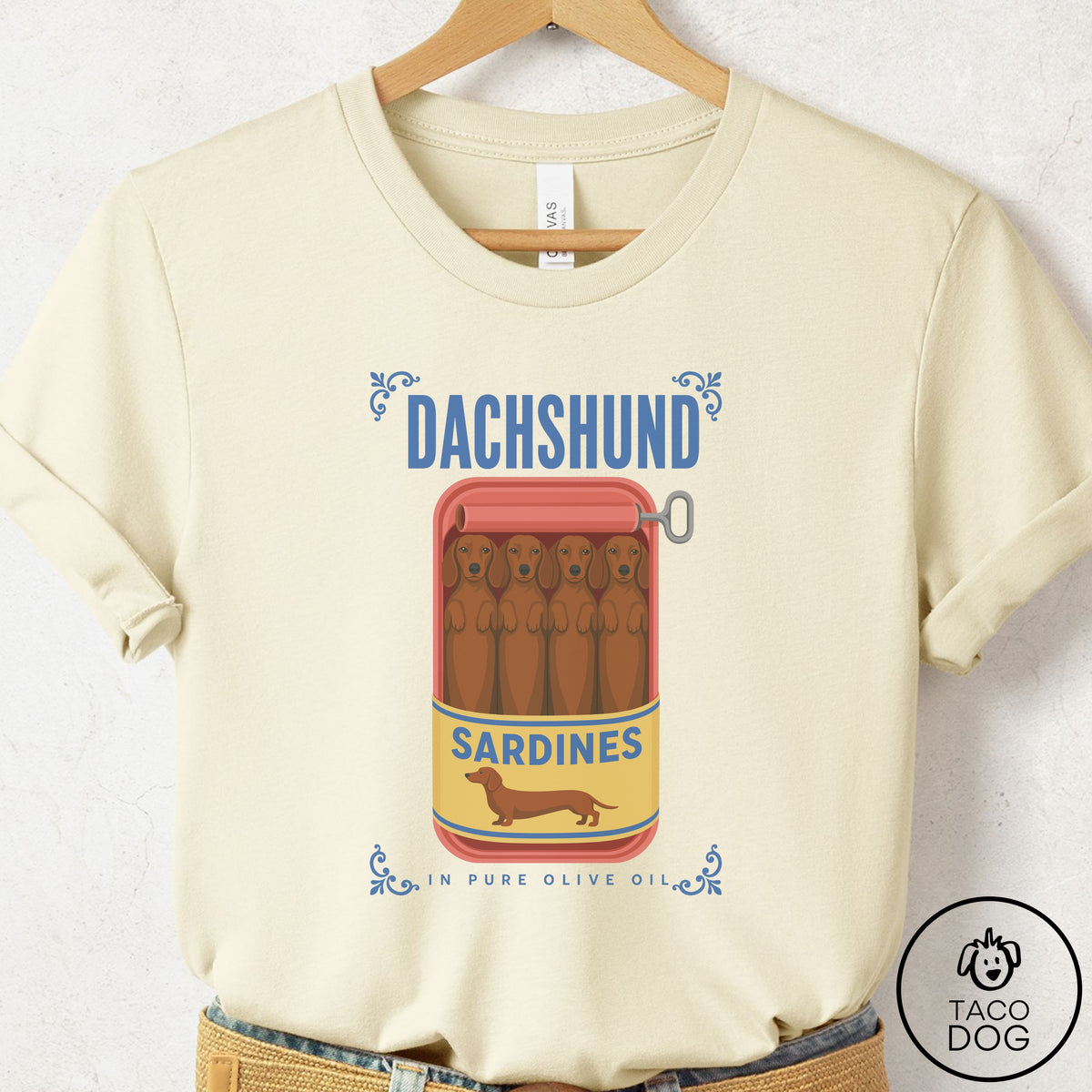Dachshund Sardines T-Shirt