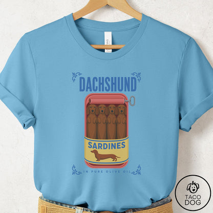 Dachshund Sardines T-Shirt