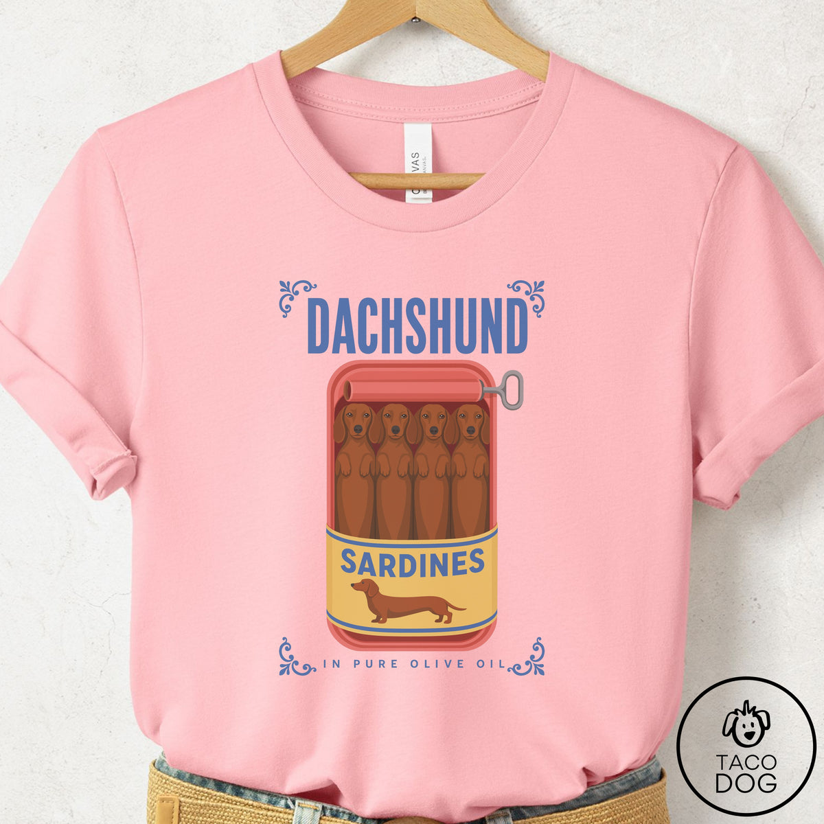 Dachshund Sardines T-Shirt