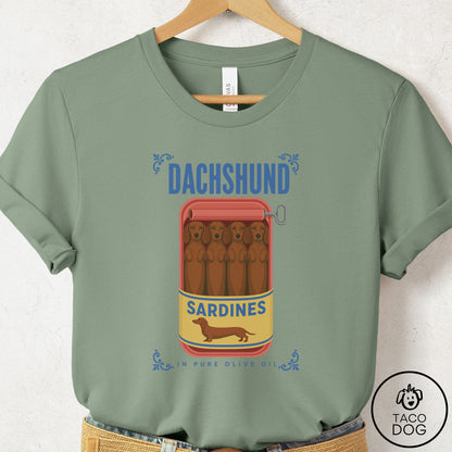 Dachshund Sardines T-Shirt