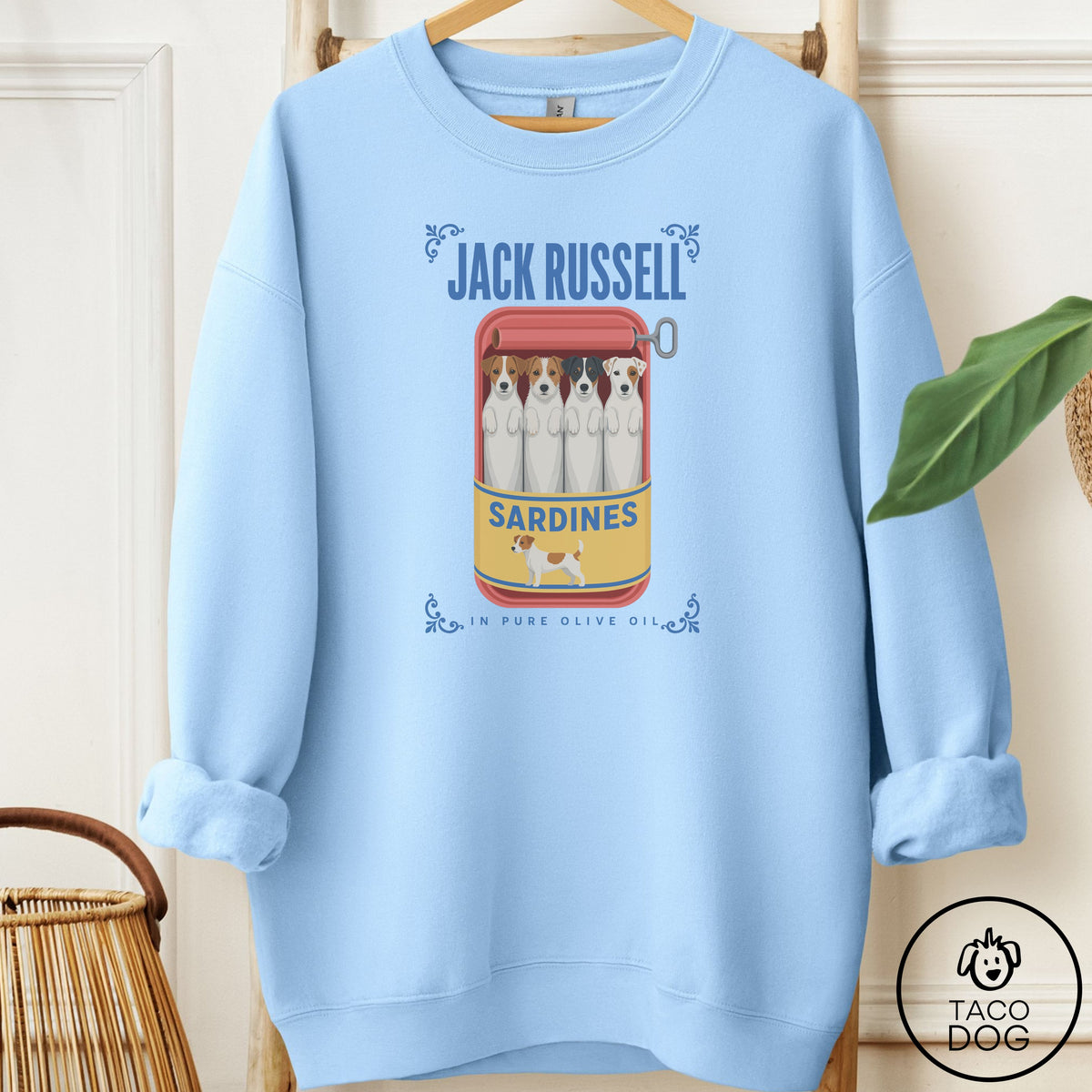 Jack Russell Sardines Sweatshirt