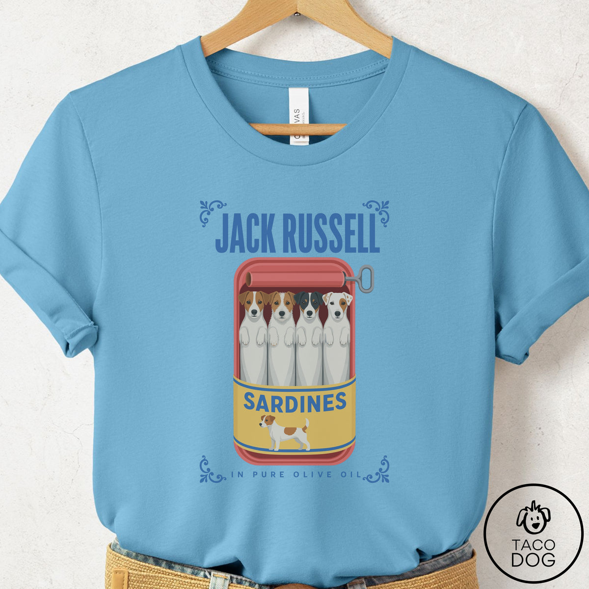 Jack Russell Sardines T-Shirt