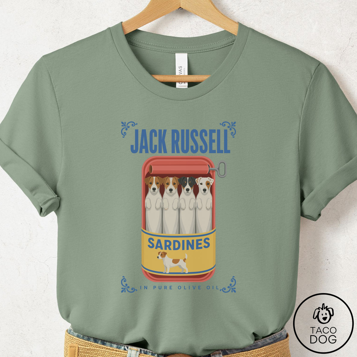 Jack Russell Sardines T-Shirt