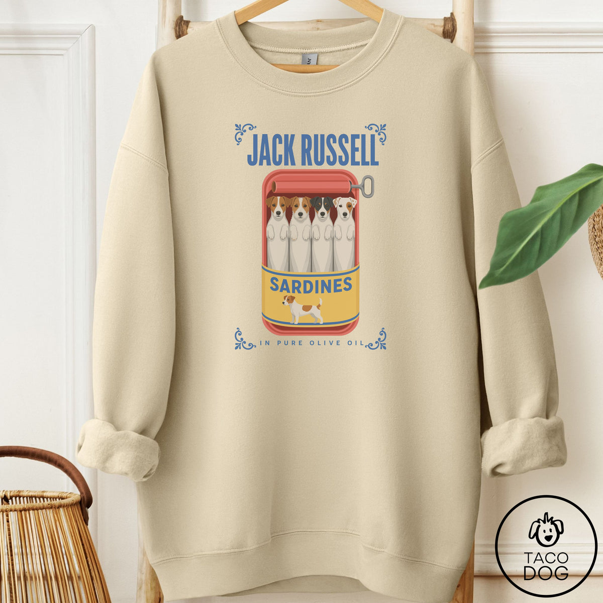 Jack Russell Sardines Sweatshirt
