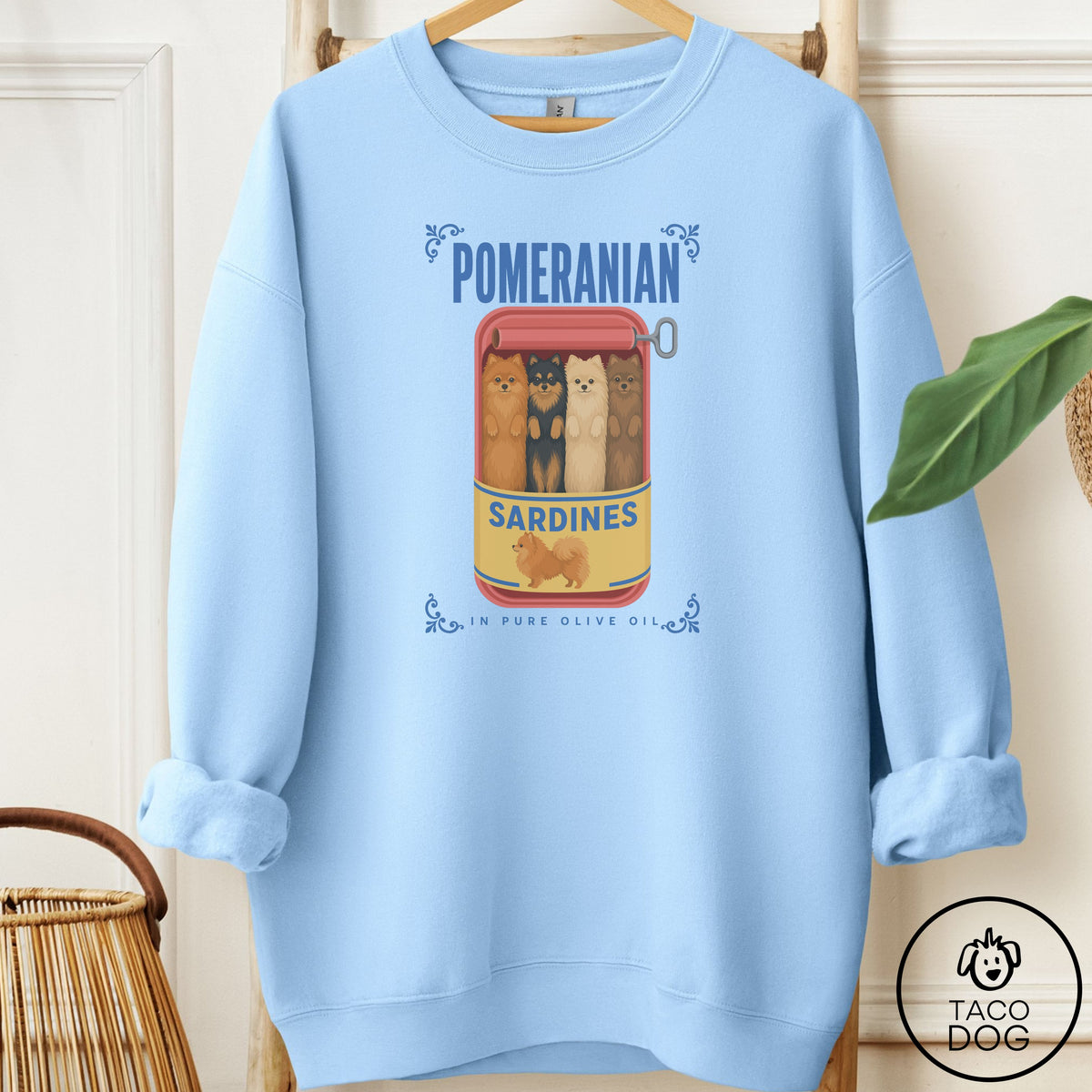 Pomeranian Sardines Sweatshirt