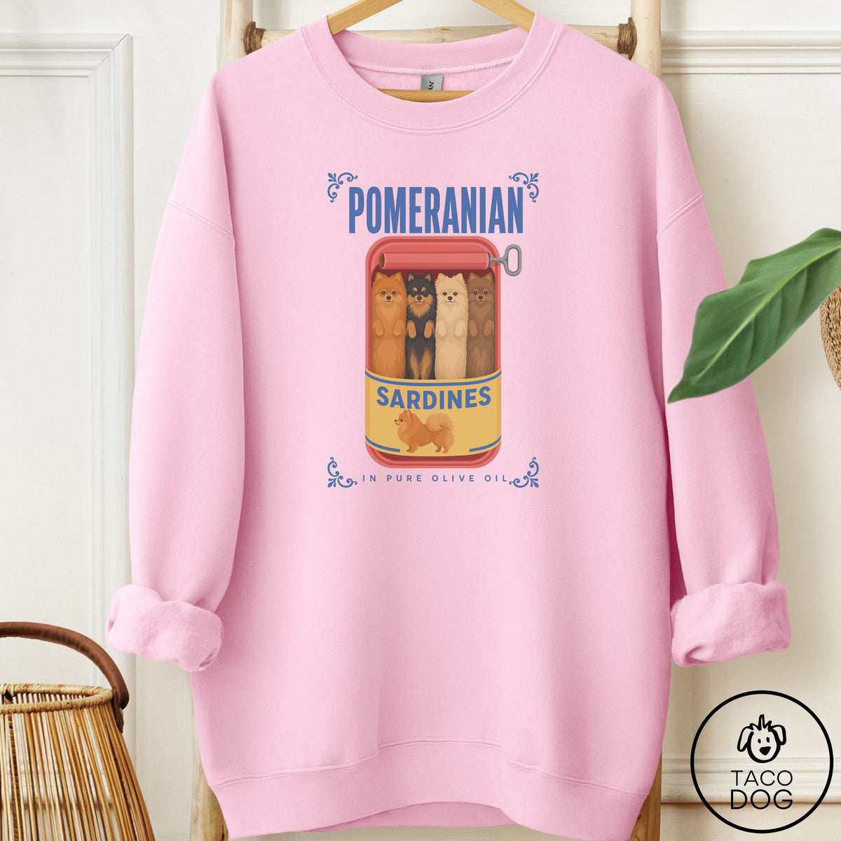 Pomeranian Sardines Sweatshirt