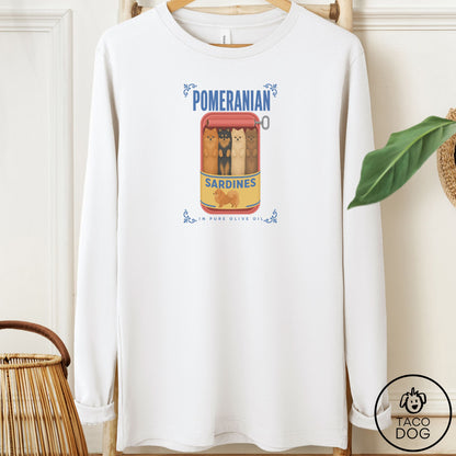 Pomeranian Sardines Long Sleeve Tee