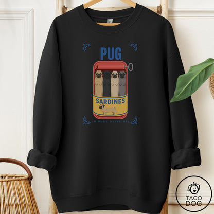 Pug Sardines Sweatshirt