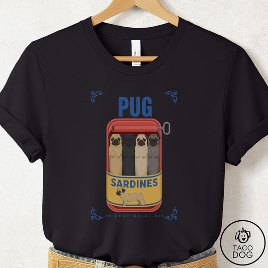 Pug Sardines T-Shirt