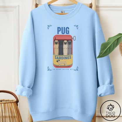 Pug Sardines Sweatshirt